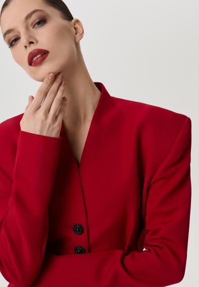 Жакет с баской MG-FW26-0961